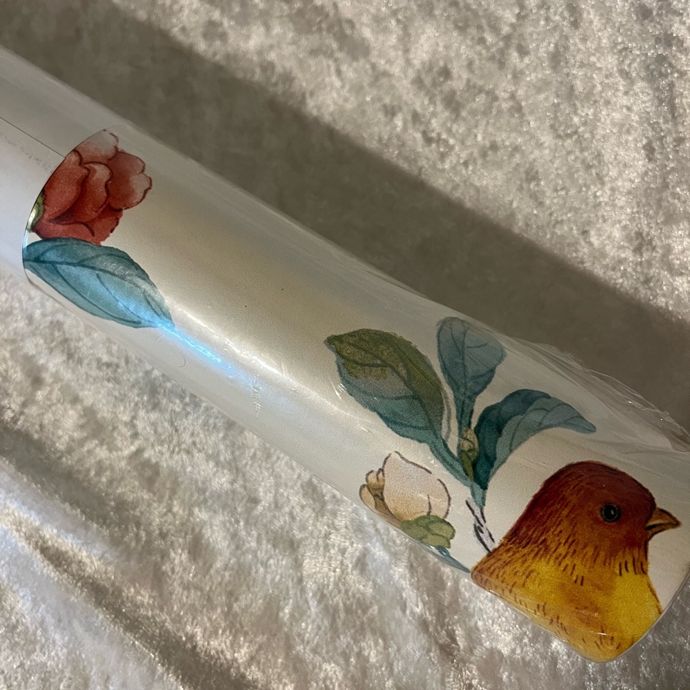 Renter Friendly Wallpaper/ birds& floral
